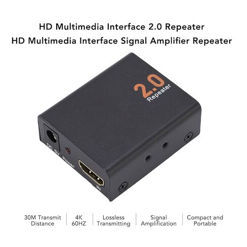 موسع واجهة الوسائط المتعددة عالي الدقة، 4K 60 هرتز HD مكرر إشارة واجهة الوسائط المتعددة 30 متر 18 جيجابت في الثانية، مع غلاف حديدي، لأجهزة 2.0 1.x in Kuwait