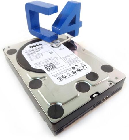 Dell - 2TB 7.2K RPM 6Gb/s 3.5" SAS HD - Mfg # 67TMT (comes w/ drive & tray) (Renewed) in Saudi Arabia