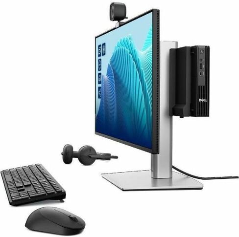 كمبيوتر مكتبي Dell Pro QBM1250 - Intel Core Ultra 7 265 - تقنية vPro - 32 جيجابايت - 1 تيرابايت SSD - كمبيوتر شخصي صغير in Kuwait
