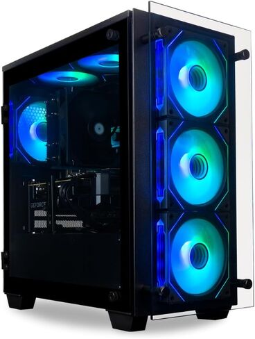جهاز كمبيوتر ستراتوس مايكرو المكتبي المُمكّن - AMD Ryzen 7 5700G، ذاكرة وصول عشوائي DDR4 سعة 16 جيجابايت، محرك أقراص NVMe SSD سعة 1 تيرابايت، واي فاي، رسومات راديون مدمجة، Windows 11 Pro - ألعاب، أعمال، طالب، كمبيوتر مكتبي in Saudi Arabia
