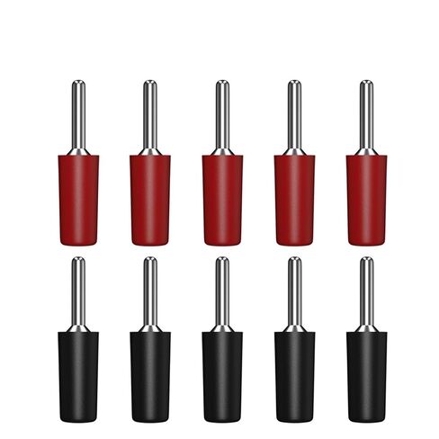10PCS 2MM Banana Nickel Plated Electrical Terminal Connector Accessories 5 Colors Q.10001(5 Colors x2) in Saudi Arabia