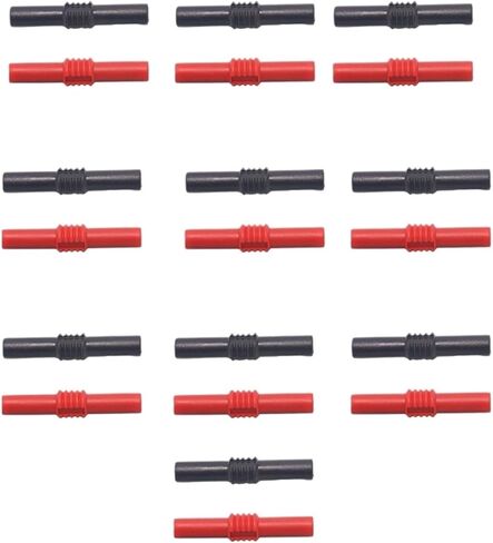 20Pcs 4mm Banana Coupler Female to Female Insulated Banana Socket Connector in Saudi Arabia