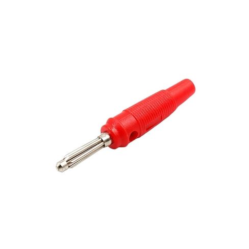 10pcs 4mm Banana High Current Insulated Shrouded Stackable Connector Screw Connection Banana Connectors in Saudi Arabia