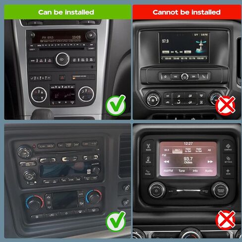 راديو ترقية ستيريو للسيارة Android 14 Double Din لسيارة GMC Acadia 2007-2016، 2G+32G 8 بوصة شاشة لمس لاسلكية Carplay Android Auto GPS WiFi Bluetooth RDS DSP SWC Mirrorlink in Kuwait