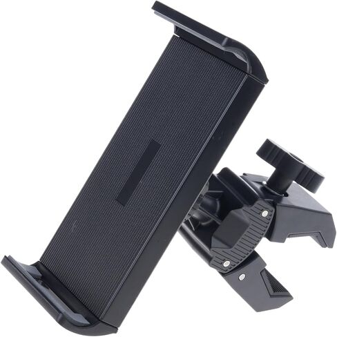 Adjustable Phone Tablets Clamp Mount with Secure Grips for 4.5-11inch Devices On Bikes Gym Equipment in Saudi Arabia