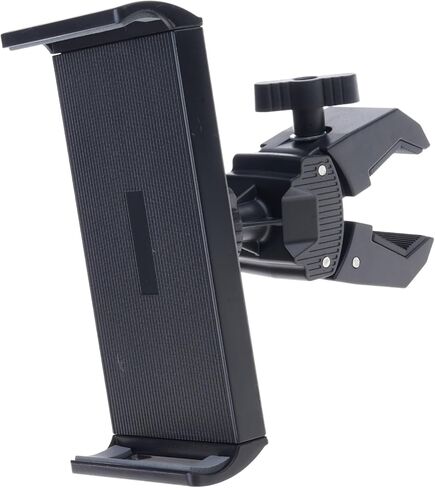 Adjustable Phone Tablets Clamp Mount with Secure Grips for 4.5-11inch Devices On Bikes Gym Equipment in Saudi Arabia