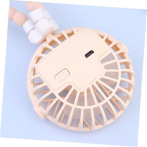 مروحة الأخطبوط USB الصغيرة، مروحة تبريد صغيرة محمولة للمنزل والمكتب والمدرسة، تصميم دائري أصفر للاستخدام الداخلي in Saudi Arabia