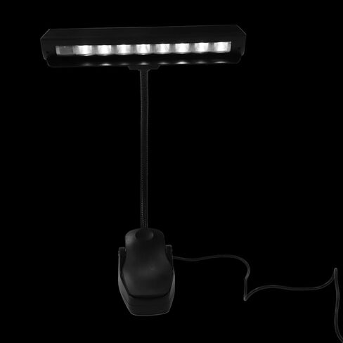 Ciieeo USB Rechargeable Music Stand Clip Light, Multi-Function LED Eye Protection Reading Lamp for Piano and Guitar Sheet Music, Foldable Small Bedside Reading Light in Kuwait