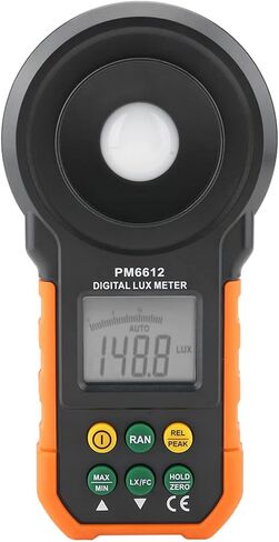 PM6612 PM6612L مقياس الضوء الرقمي العالي Luxmeter لظروف الإضاءة المختلفة (PM6612) in Kuwait
