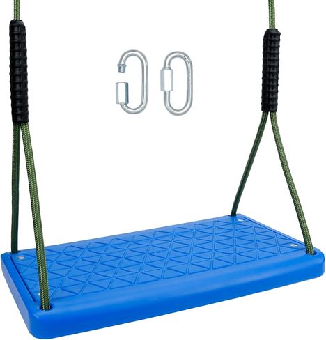 Heavy Duty Swing Seat, 550LBS Capacity Outdoor Swing Seat for Adults & Kids，Black in Saudi Arabia