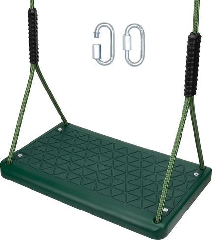 Heavy Duty Swing Seat, 550LBS Capacity Outdoor Swing Seat for Adults & Kids，Black in Saudi Arabia