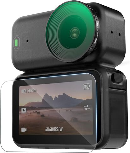 مجموعة مرشح TELESIN CPL ND لـ DJI Osmo Nano، مرشح CPL ND8 ND16 ND32 + واقي شاشة من الزجاج المقسى، مرشحات كثافة محايدة واستقطاب، زجاج بصري عالي الدقة، ملحقات كاميرا الحركة لمدونات الفيديو/السفر in Kuwait