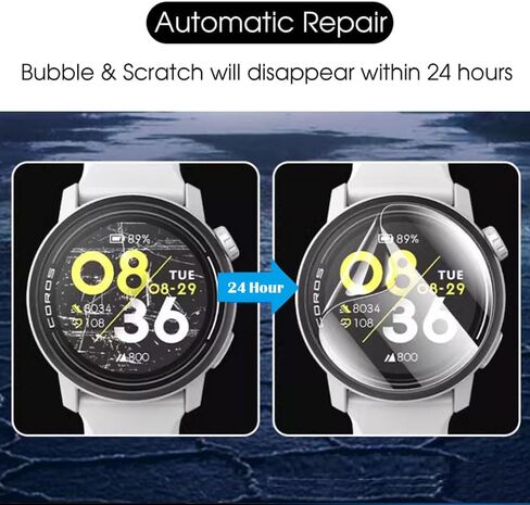 متوافق مع واقي شاشة الساعة الرياضية KOSPET ORB، واقي شاشة KOSPET ORB مقاس 1.43 بوصة، فيلم واقي شاشة TPU شفاف عالي الدقة، مضاد لبصمات الأصابع، مضاد للخدش، خالي من الفقاعات (6 عبوات) in Kuwait