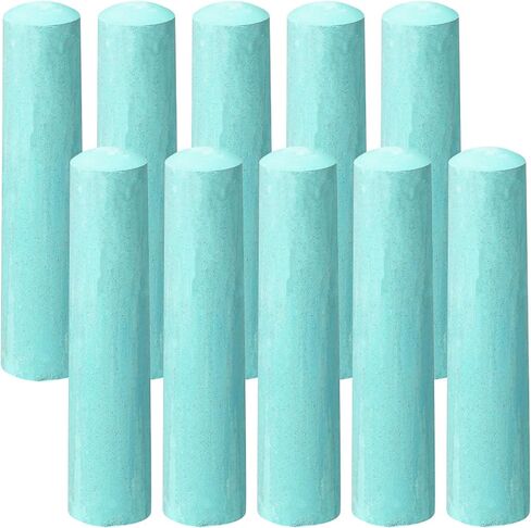 10 Pcs Sidewalk Chalks for Kids Non Toxic Jumbo Chalk for Party Gift Outdoor Art Classroom Play Painting (Black and White) in Saudi Arabia
