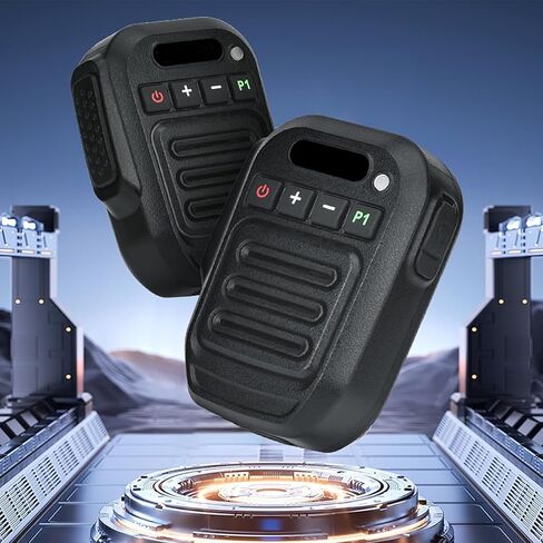 Walkie Talkie HB980 Wireless Bluetooth Handheld Speaker Mic 2 pin Speaker Microphone Compatible with UV-5R BF-F8HP UV-K5 K5Plus UV-5RM Two Way Radio Accessories in Saudi Arabia