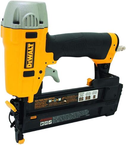 DEWALT Brad Nailer، يقوم بتشغيل مسامير نهائية 18GA مقاس 5/8 بوصة إلى 2 بوصة، إصدار انحشار بدون أدوات (DWFP12231) in Kuwait