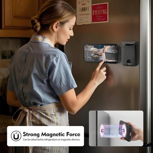 متوافق مع حافظة Magsafe 2 في 1 لهاتف iPhone 14 Pro Max قابلة للفصل مع حامل بطاقات للنساء والرجال، جلد PU مغناطيسي RFID مع فتحات ائتمان بمسند قلاب، لهاتف Apple 14 ProMax، أسود in Saudi Arabia