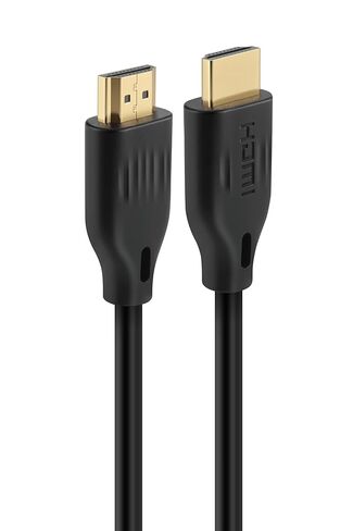 Newhouse Hardwardware 12ft. HDMI 2.1 Cable 48Gbps Ultra High Speed – 4K 120Hz, 8K 60Hz, Black, NHHDMI-212ft in Saudi Arabia