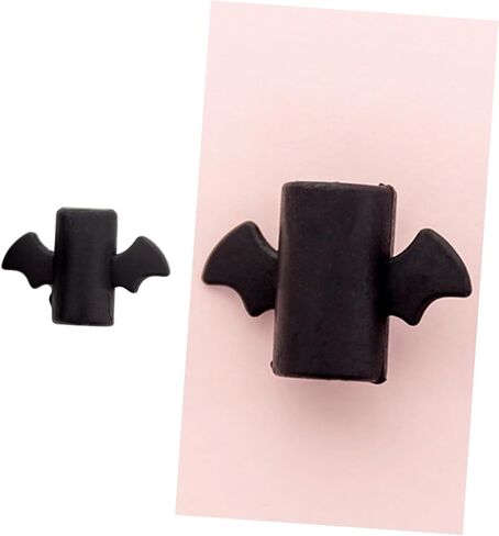 Jojofuny 6 قطع من كابل USB بجناح كرتوني لحماية سلك الشحن الأسود للبيانات ولطيف in Kuwait