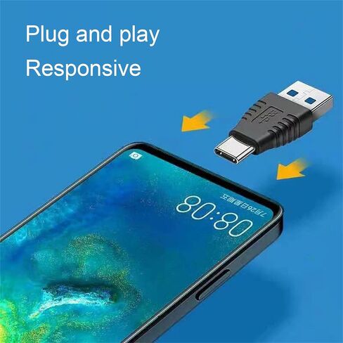 محولات USB3.0 إلى USB C محول موصلات ذكر لنقل البيانات بسرعة تصل إلى 5 جيجابت في الثانية لمحول نقل البيانات السريع لمنفذ النوع C in Kuwait