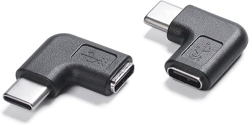 USB C 90 Degree Adapter 10Gbps Data Transfer 5A Fast Charging Reversible Design for Electronics Devices Thin Reversible Design in Saudi Arabia