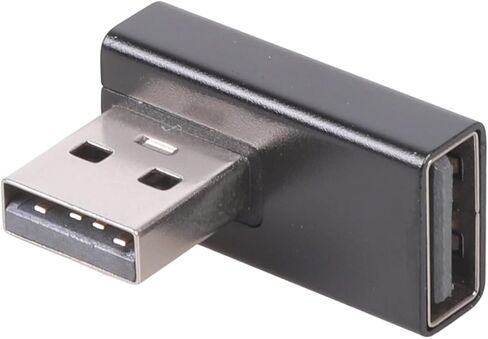 4 قطعة USB ذكر إلى أنثى الزاوية اليمنى 90 درجة بدوره محول USB3.0 ذكر إلى أنثى البيانات الكوع محول لأجهزة الكمبيوتر المحمول in Saudi Arabia