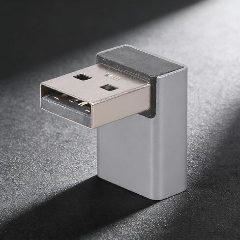 4 قطعة USB ذكر إلى أنثى الزاوية اليمنى 90 درجة بدوره محول USB3.0 ذكر إلى أنثى البيانات الكوع محول لأجهزة الكمبيوتر المحمول in Saudi Arabia