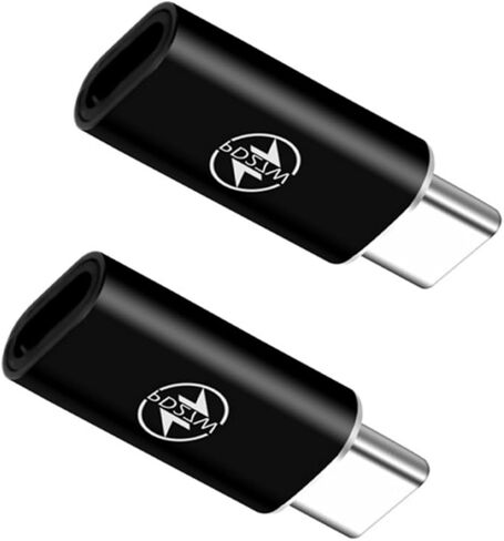 محول 8Pin إلى USB C للهاتف 15/16 S24 مع موصلات شحن محمولة للشحن السريع ومزامنة البيانات بقدرة 27 وات in Saudi Arabia