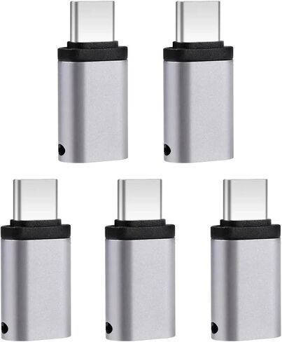 8Pin Female to Type C Male Converters for Efficient Data Transfer and Quick Charging for Travel and Aluminum Alloy Adapter in Saudi Arabia