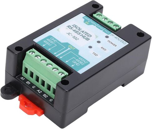 WALFRONT Isolated 485 Hub Data Transmit 485 Repeater for Industrial Network 300bps~115.2Kbps Wide Baud Rate Support 128 Devices in Parallel DC Input in Saudi Arabia