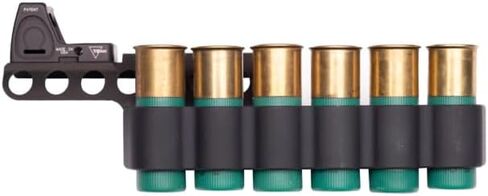 Mesa التكتيكية 95290 SureShell Alum Carrier وReflex Mount لـ BER 1301 التكتيكي (6-Shell، 12-GA، Trijicon RMR، 3¼ بوصة) in Saudi Arabia