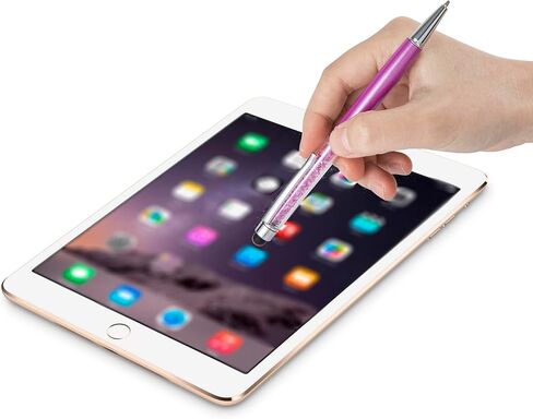 قلم لمس لجهاز شاشة اللمس، قلم عالي الدقة 2 في 1 للأجهزة اللوحية والهواتف الذكية iPad iPhone in Saudi Arabia