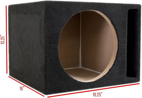 Alpine S2-W12D2 S Series 12 مضخم صوت مزدوج 2 أوم 1800 وات مع SoundBox E Series Single 12 بوصة مضخم صوت مزود بفتحات تهوية in Kuwait