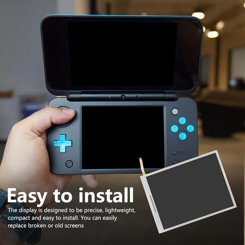 شاشة بديلة لشاشة LCD سفلية مطورة من Xspeedonline لجهاز Nintendo 2DS XL الجديد in Saudi Arabia