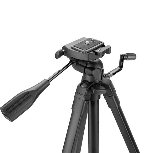 Fotopro 62" Tripod for Camera, Lightweight Tripod Stand Compatible with Cell Phone, Action Cam, Compact Aluminum Stand with Travel Bag, Max Load 8.8 lbs, X2 Lite in Saudi Arabia