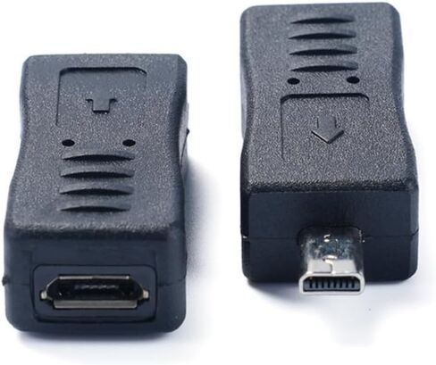 Mini B 8Pin Male to USB 5Pin Female Adapter Charging Data Transfer Converter in Saudi Arabia