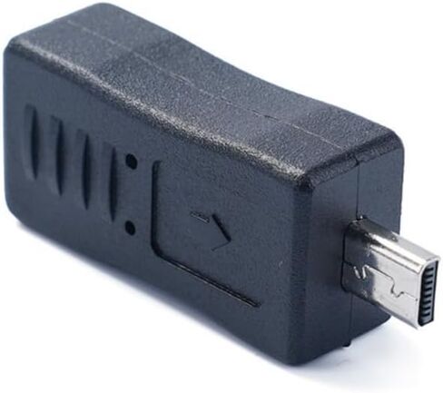 Mini B 8Pin Male to USB 5Pin Female Adapter Charging Data Transfer Converter in Saudi Arabia