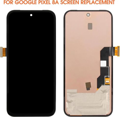 الأصلي لشاشة Google Pixel 8a البديلة لشاشة Google Pixel 8a LCD GKV4X، G6GPR، G8HHN، G576D مجموعة أدوات إصلاح تجميع شاشة اللمس in Kuwait