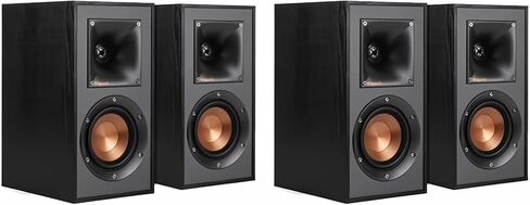 مكبرات الصوت على رف الكتب Klipsch Reference R-41M (زوجان - 4 مكبرات صوت، أسود) in Saudi Arabia