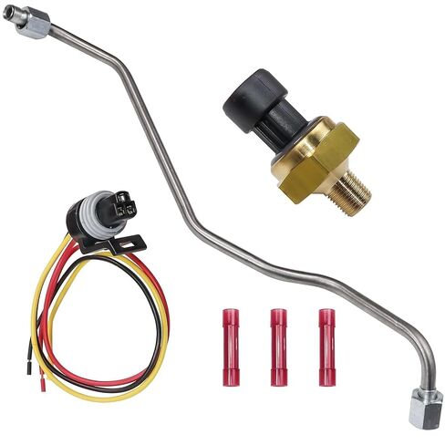 1840078C1 Exhaust Back Pressure EBP Tube Sensor and Wire 1C3Z9D477AA 598-114 Compatible with Ford 7.3L Powerstroke Diesel 1998-2003 in Saudi Arabia