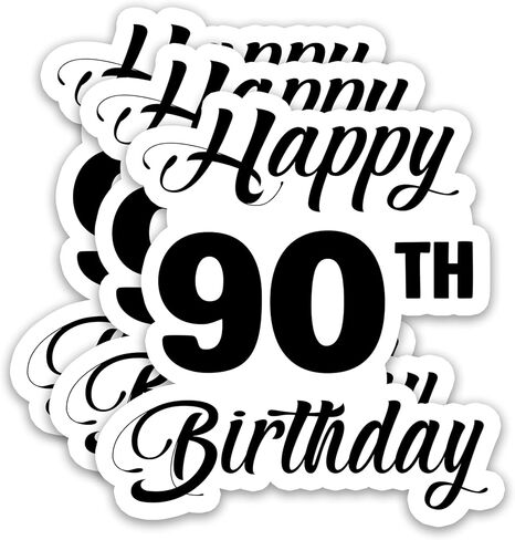(3Pcs) Funny 65th Birthday Stickers – Turning 65 is Like Turning 18 in Celsius! - 65 Sticker Waterproof Vinyl Decals for Water Bottles, Laptops, Scrapbooks, Journals, 3" x 2.9" in Kuwait