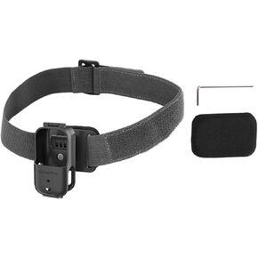 حامل عصابة رأس قابل للتعديل لـ DJI Osmo Nano - دوران 360 درجة، إمالة 90 درجة، تسجيل بدون استخدام اليدين من منظور الشخص الأول، يتضمن دعامة وأداة سريعة التحرير (عصابة رأس قابلة للتعديل 53-58 سم) in Kuwait