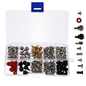VALICLUD 228pcs Laptop Computer Screws Assortment Kit with Standoffs and Washers for Motherboard Mounting Hardware, and Assembly in Kuwait