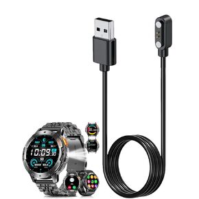شاحن ساعة ذكية لـ PODOEIL 2 Pin 2Ft/60cm USB كابل شحن مغناطيسي محمول الحبل لـ PODOEIL in Kuwait