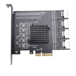 محول Yunseity PCIE إلى SFF 8087، بطاقة توسيع MINI SAS ذات 4 منافذ مع دعم 16 منفذ Serial ATA 3.0، لأنظمة 10 11 2003 in Kuwait