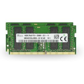 SK Hyn(Hynix) Original 16GB (1x16GB) DDR4 2666MHz PC4-21300 SODIMM 2Rx8 CL19 1.2v 260-PIN Laptop Notebook Memory RAM Module Upgrade HMA82GS6JJR8N-VKNO Adamanta in Kuwait