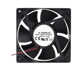 BEF12038HS DC 24V 0.25A 120x120x38mm 2-Wire Server Cooling Fan in Saudi Arabia