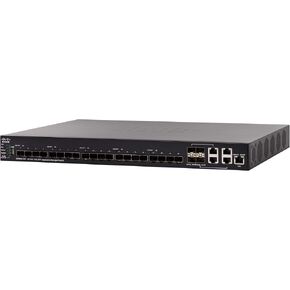 Cisco SX550X-24F-K9 24 منفذ 10G SFP + محول مُدار قابل للتكديس SX550X-24F (متجدد) in Kuwait
