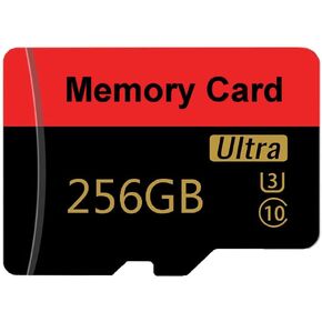 بطاقة ذاكرة 256 جيجا بايت بطاقة TF صغيرة بطاقة ذكية فائقة السرعة لهواتف Android وكاميرا الحركة والأجهزة اللوحية مساحة تخزين موسعة in Kuwait