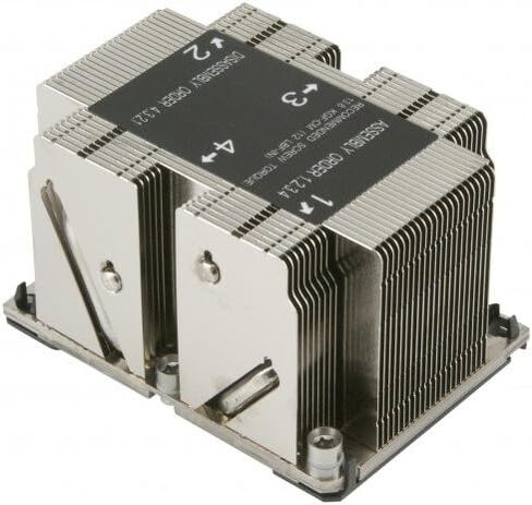 Supermicro SNK-P0068PS 2U مقبس المشتت الحراري السلبي لوحدة المعالجة المركزية LGA3647-0 in Saudi Arabia